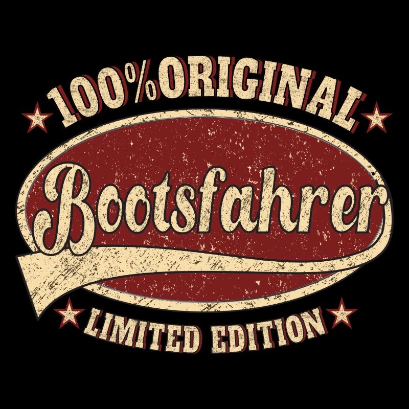 Bootsfahrer 100% Original Bootsfahrer