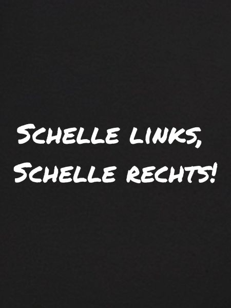 Schelle links, rechts