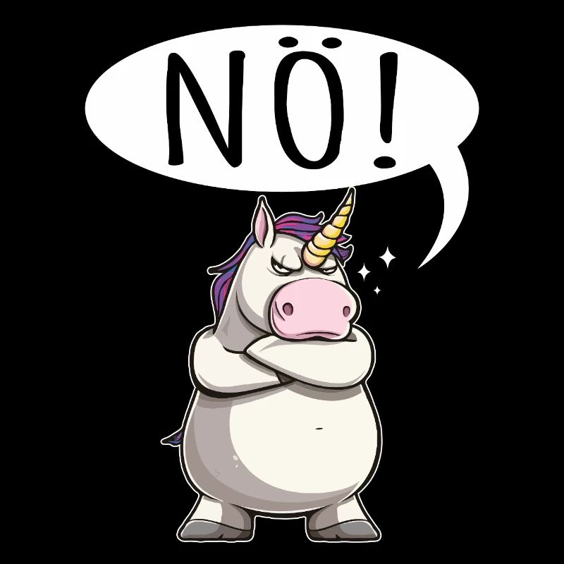 Unicorn Nope chubby