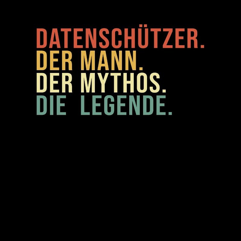 Datenschützer Mann Mythos Legende Datenschützer