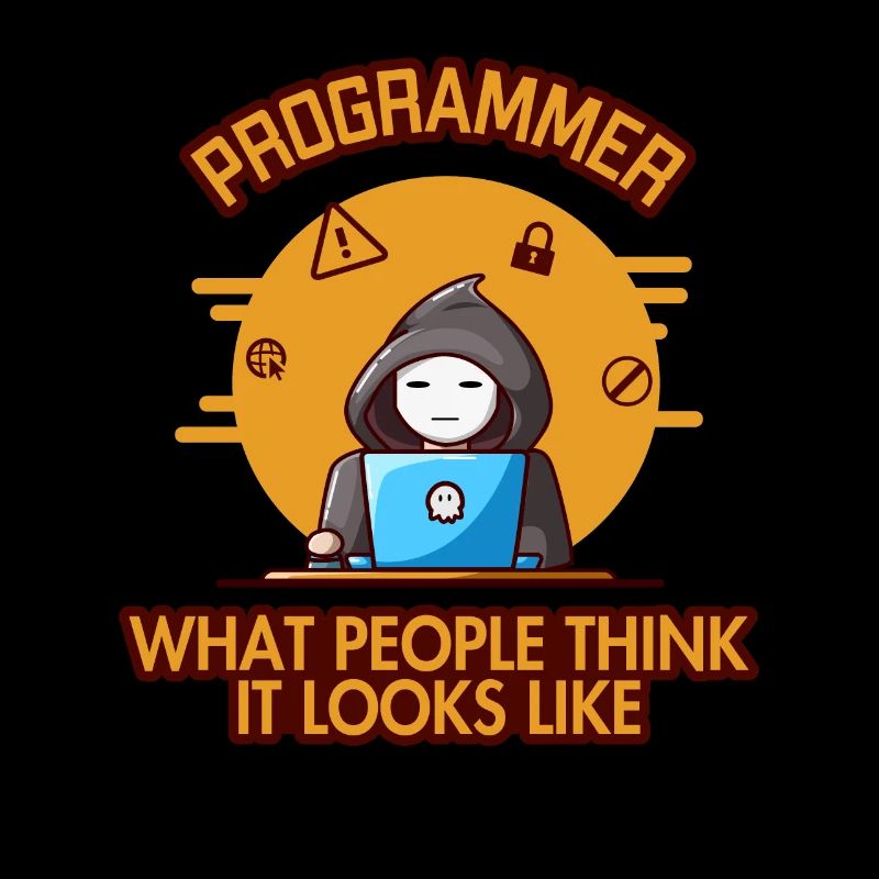 Programmer Looks Like Engineer Full Stack
