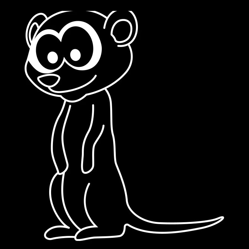 Suricate Comic Animal