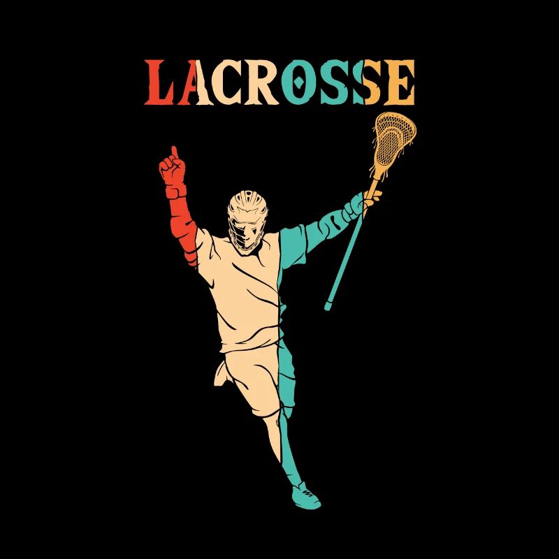 Retro Polocrosse Intercrosse Lax Spieler Trainer