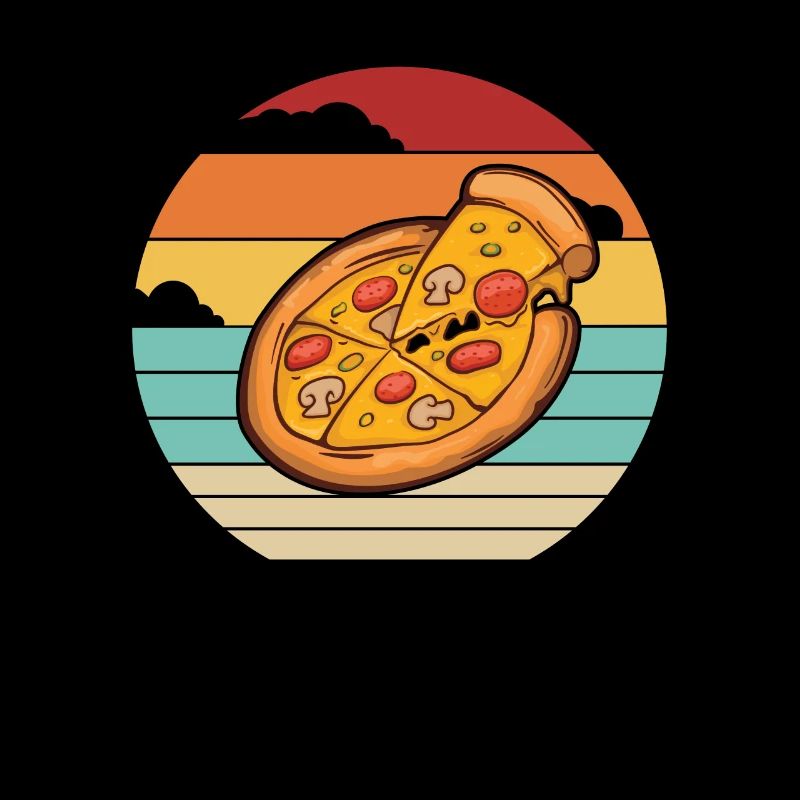 Retro pizza oven pizza pizza tray pizza lover