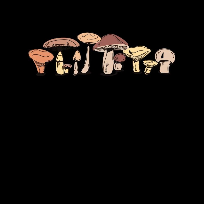 Identification de la recherche de nourriture cueillette de champignons chasseurs
