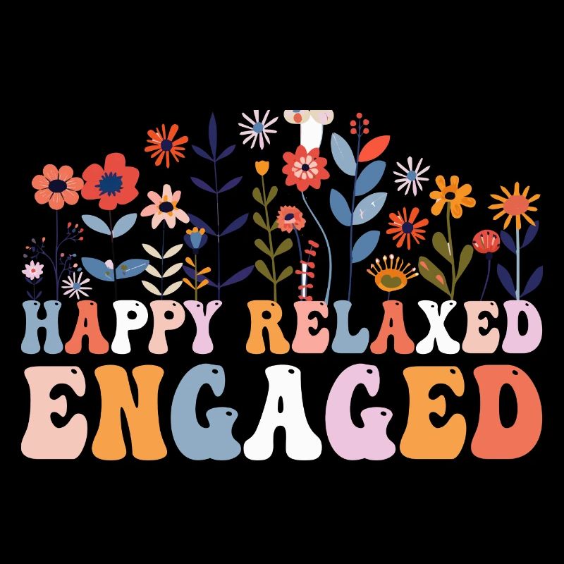 Happy Relaxed Engaged ABA Behavior Analyst