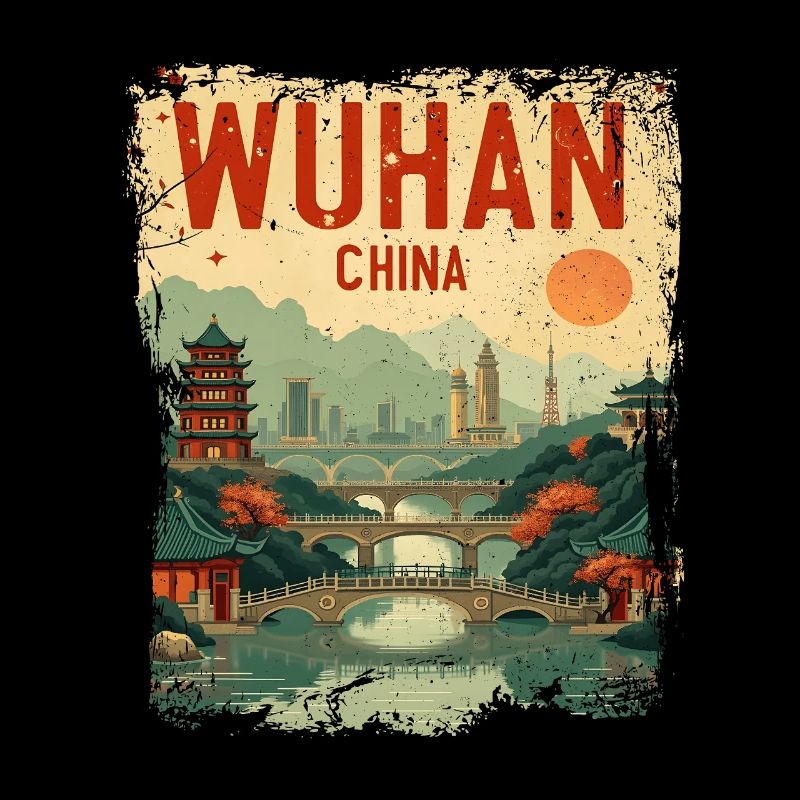 Visiter Wuhan Province du Hubei Chine Rétro