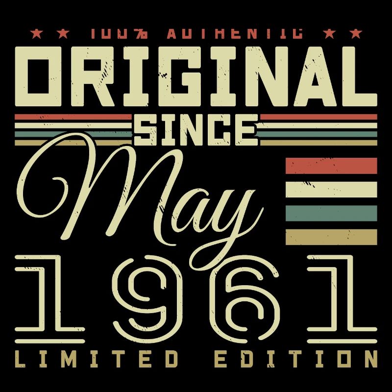Cadeau Anniversaire Mai 1961, Gift May 1961