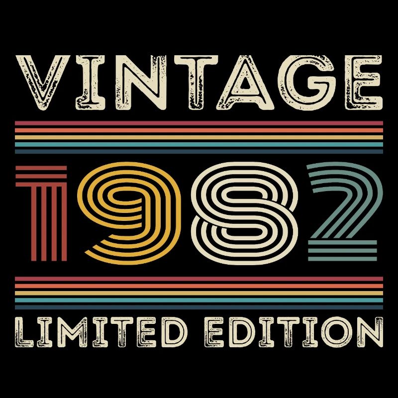 1982 Birthday 1982 Retro 1982 Gift 1982