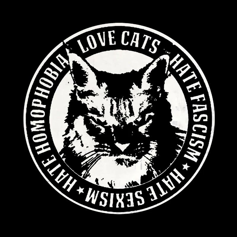 Cat hate fashism