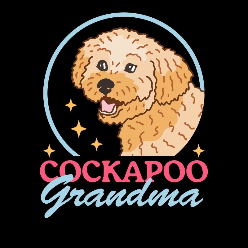 Cockapoo Grand-mère Chien Propriétaire de chien Cadeau