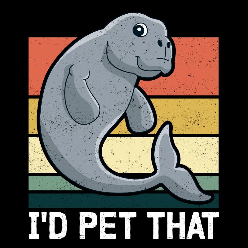 Dugong Sea Pig Fork-tailed Manatees Gift