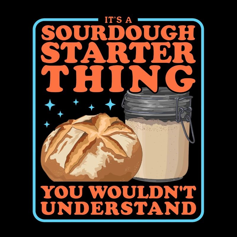 Sauerteig Starter Backen Sauerteigbrot Geschenk