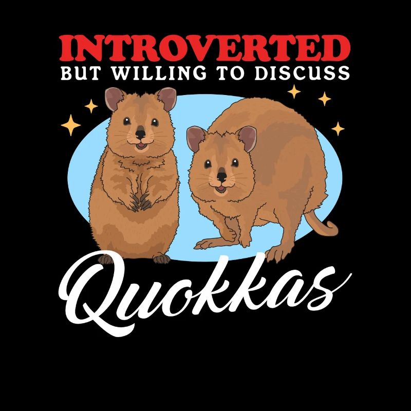 Kangourou à queue courte Quokka Le cadeau de Quokka
