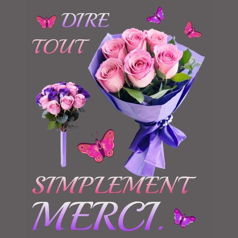 Dites simplement merci.