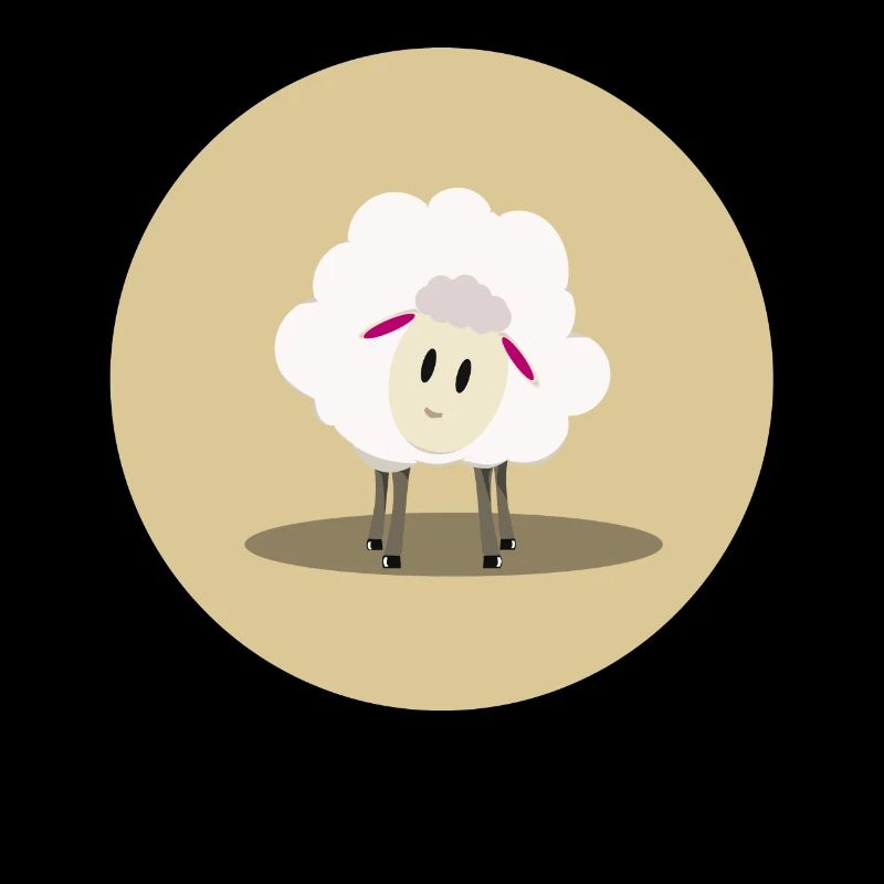 Sheep T-Shirt Front View