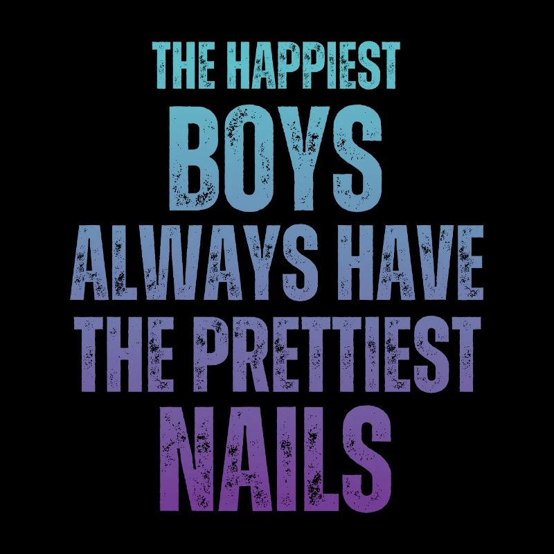 Les gars les plus heureux Les plus beaux ongles Nail Tech