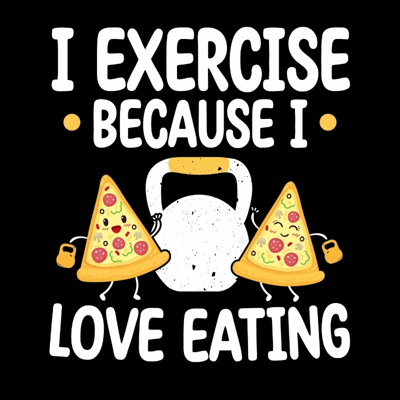 Kettlebell Pizza Exercice parce que j’adore manger