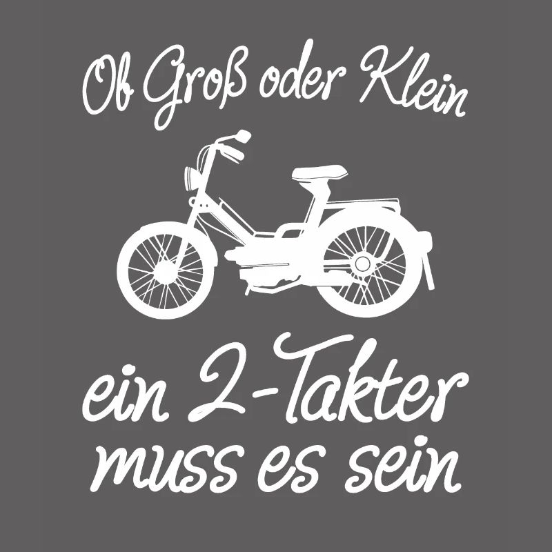 Moped Ob Groß Oder Klein 2 Takter Muss Es Sein