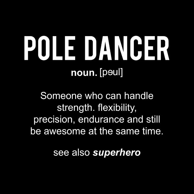Tänzerin Pole Dance Definition Shirt Geschenk