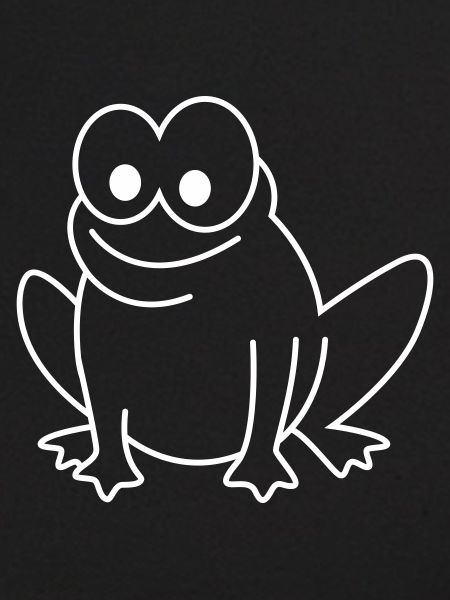 Frosch Comic Tier