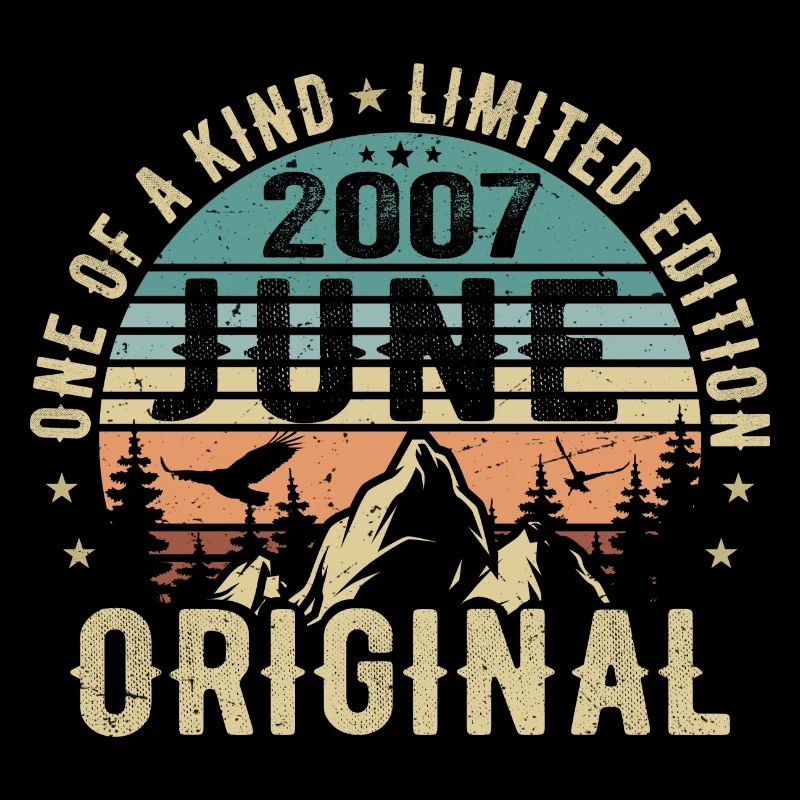 Legendär Seit Juni 2007 Geburtstag Geschenk 2007