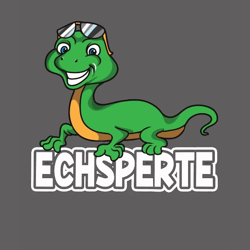 Echsperte Echse Reptilien Eidechse Experte Spruch