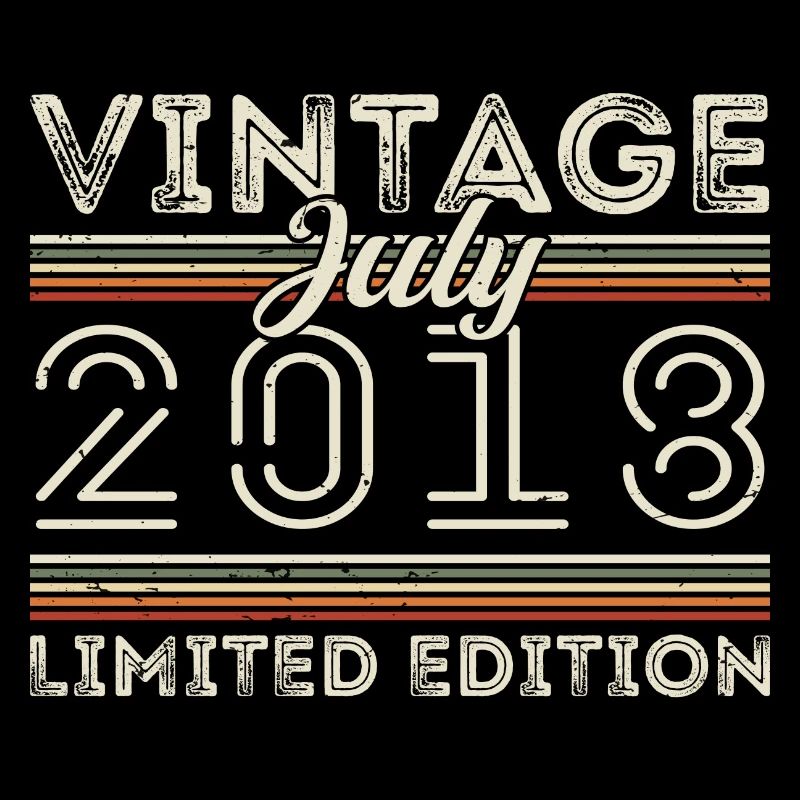 Juli 2018 Juli Geburtstagsgeschenk Juli 2018