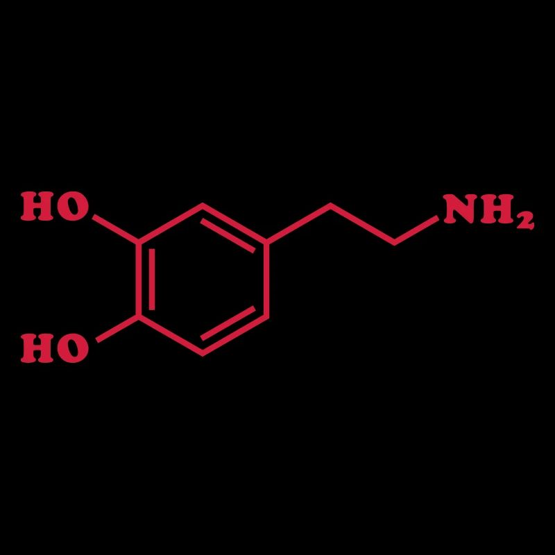 Dopamine Molecular Chemical Formula