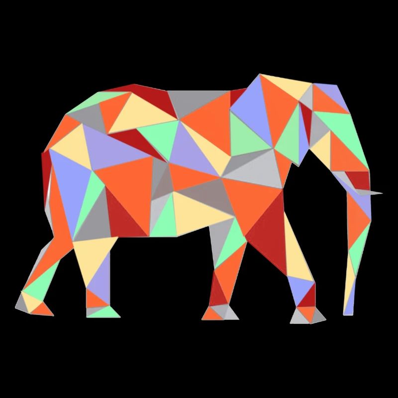 Elephant Geometric