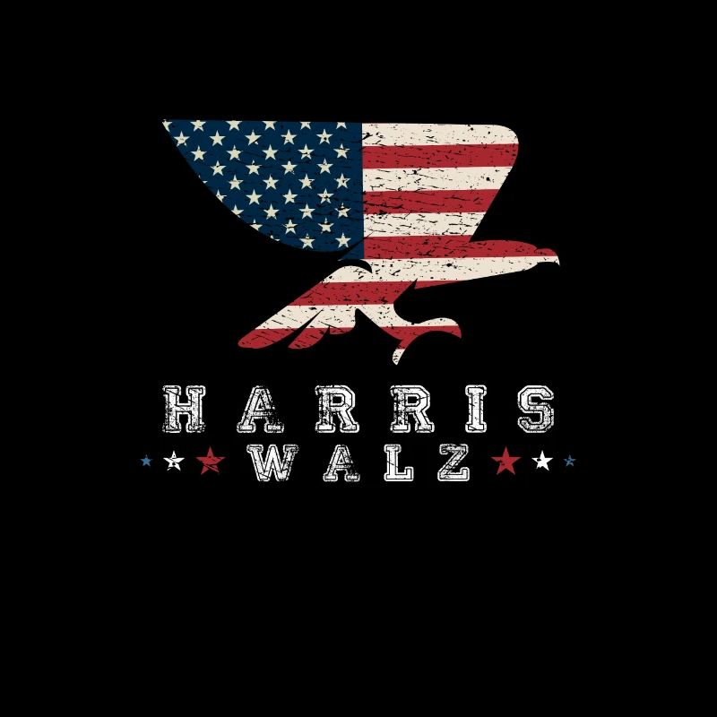 Kamala Harris & Tim Walz 2024 US EAGLE Shirt