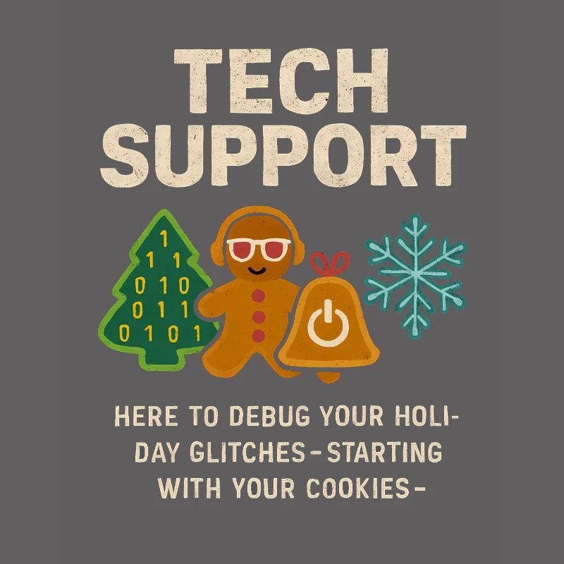 Admin Christmas Gift IT Support Debugging