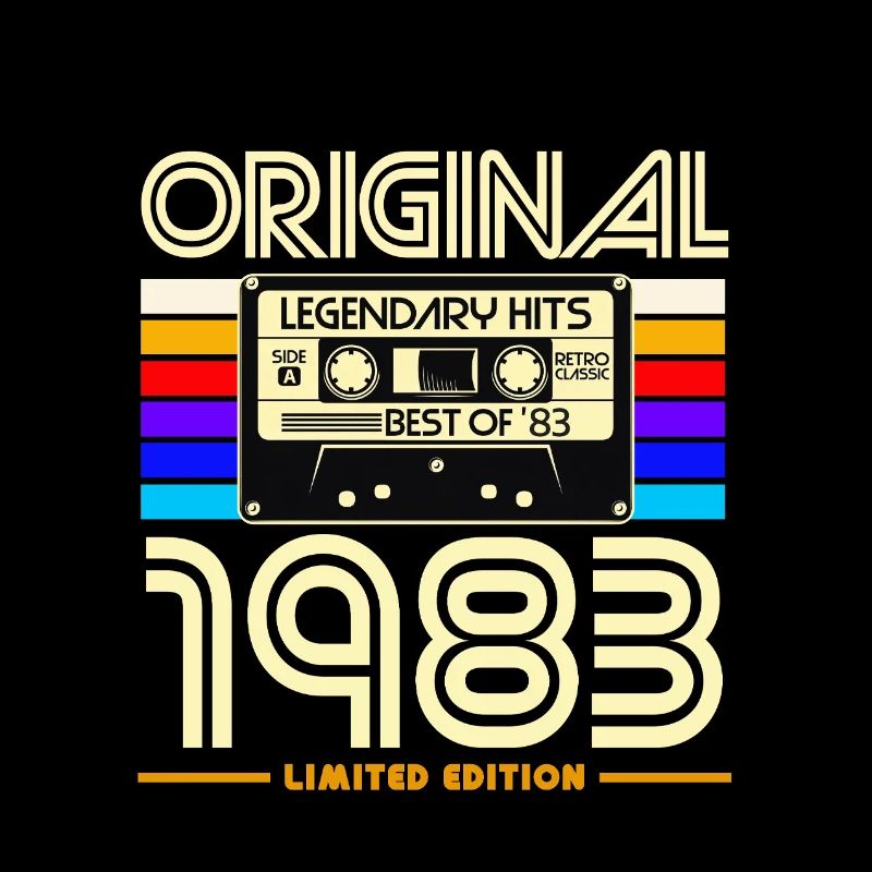 Original 1983 Retro Cassette