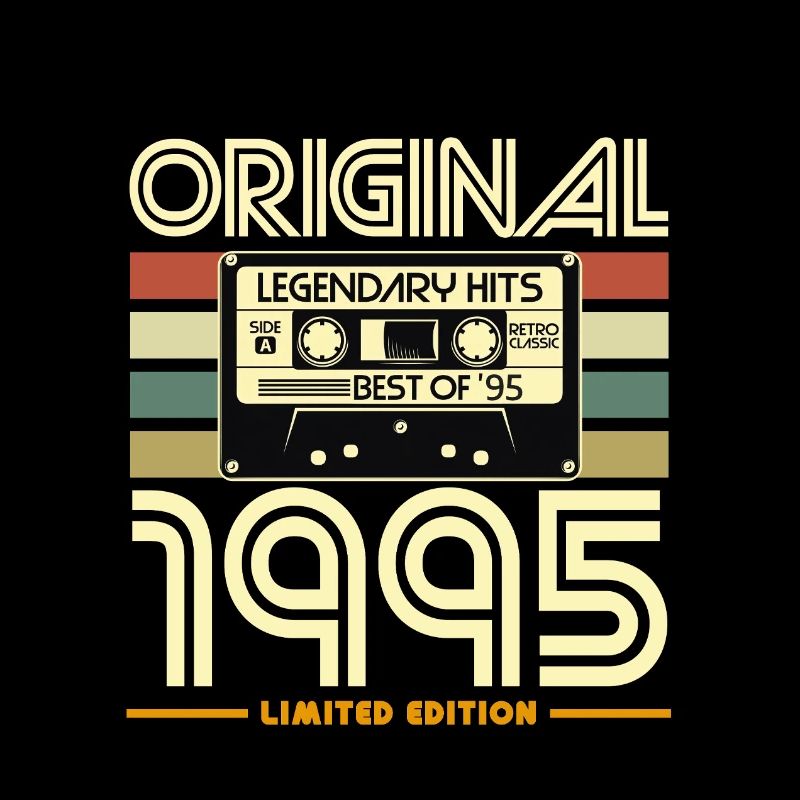 Original 1995 Cassette Retro
