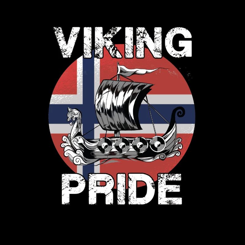 Wikinger Stolz Norwegen Norweger Boot