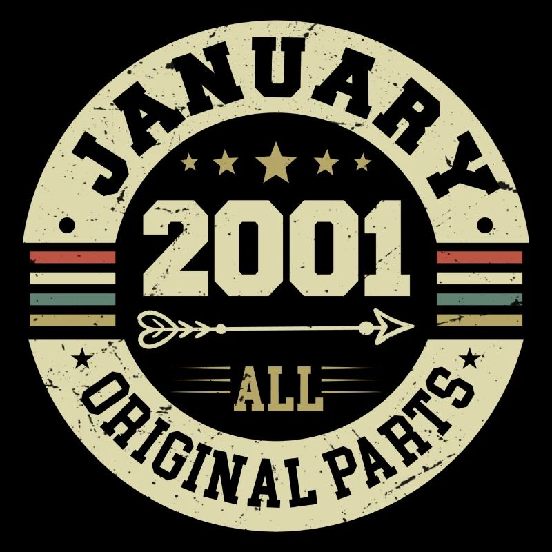 Janvier 2001 - Anniversaire en janvier 2001