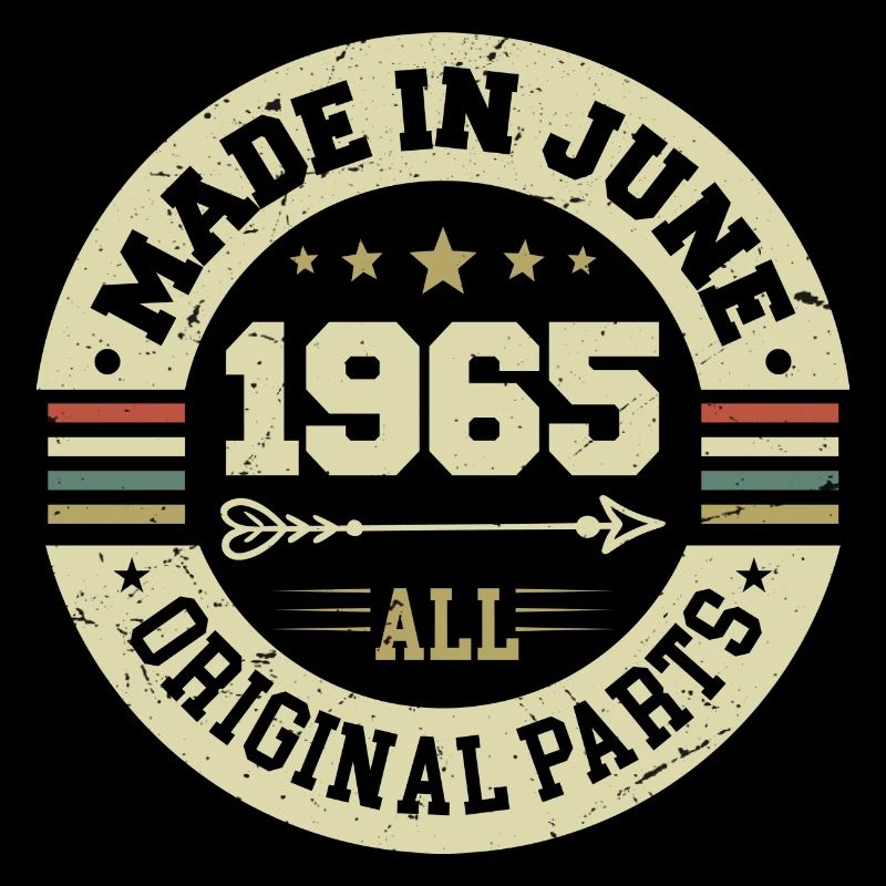 Juni 1965 Geburtstagsgeschenk Juni 1965 Juni 1965