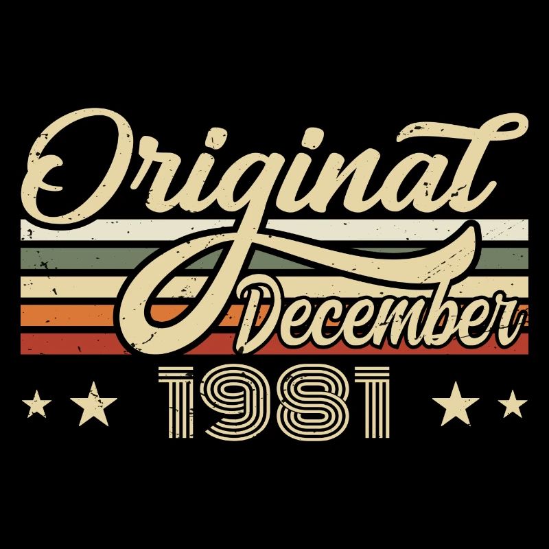 Décembre 1981 - Cadeau d’anniversaire Décembre 1981