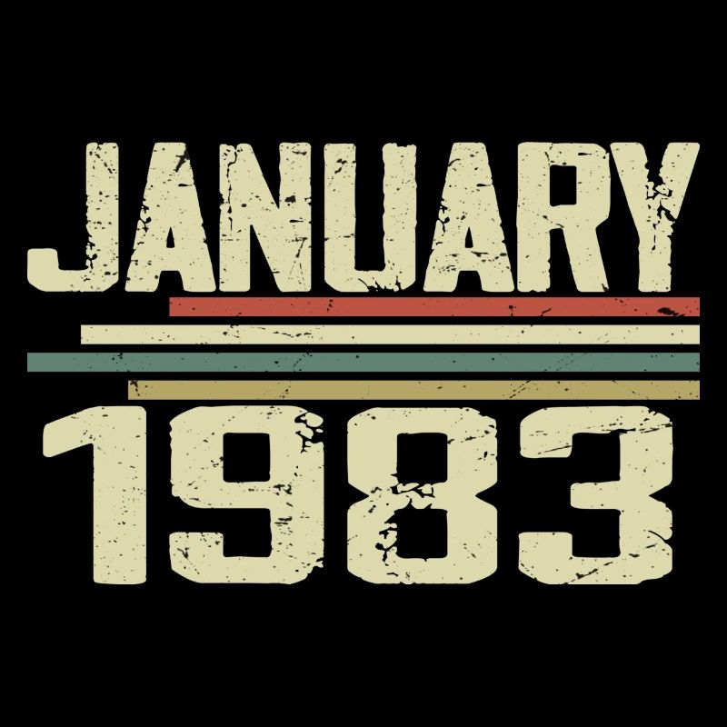 Janvier 1983 - Cadeau d’anniversaire Janvier 1983