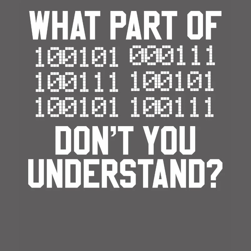 Binaer Code Informatik Student