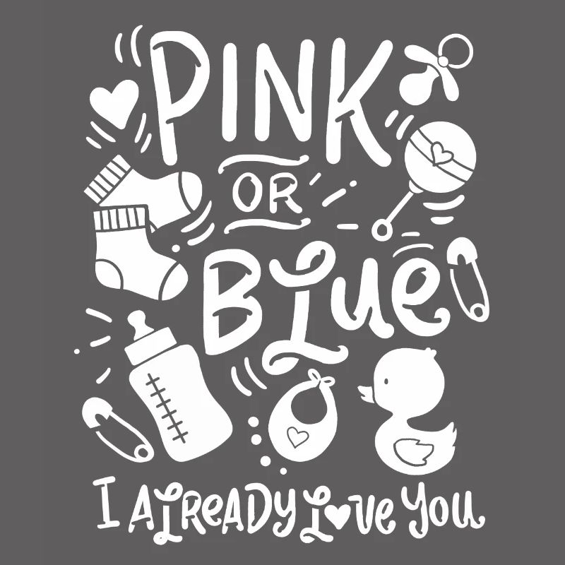 Geschlecht decken Rosa oder Blau auf