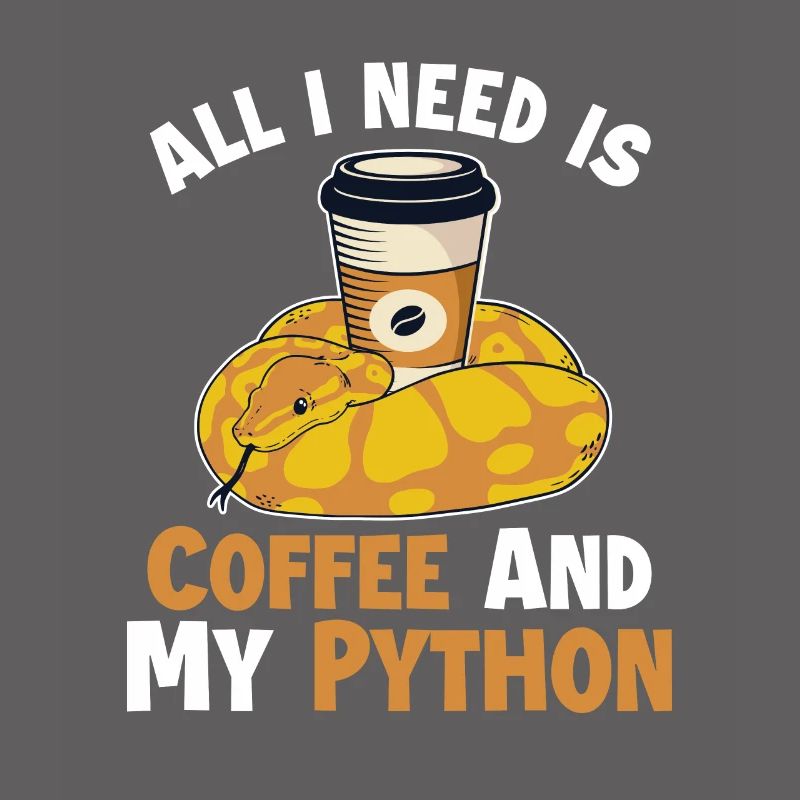 Coffee and Python Python Schlange Banana Ball