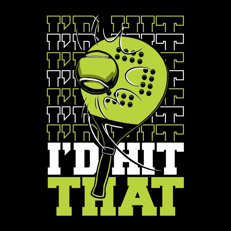 I'd Hit That Paddleball Paddle Tennis