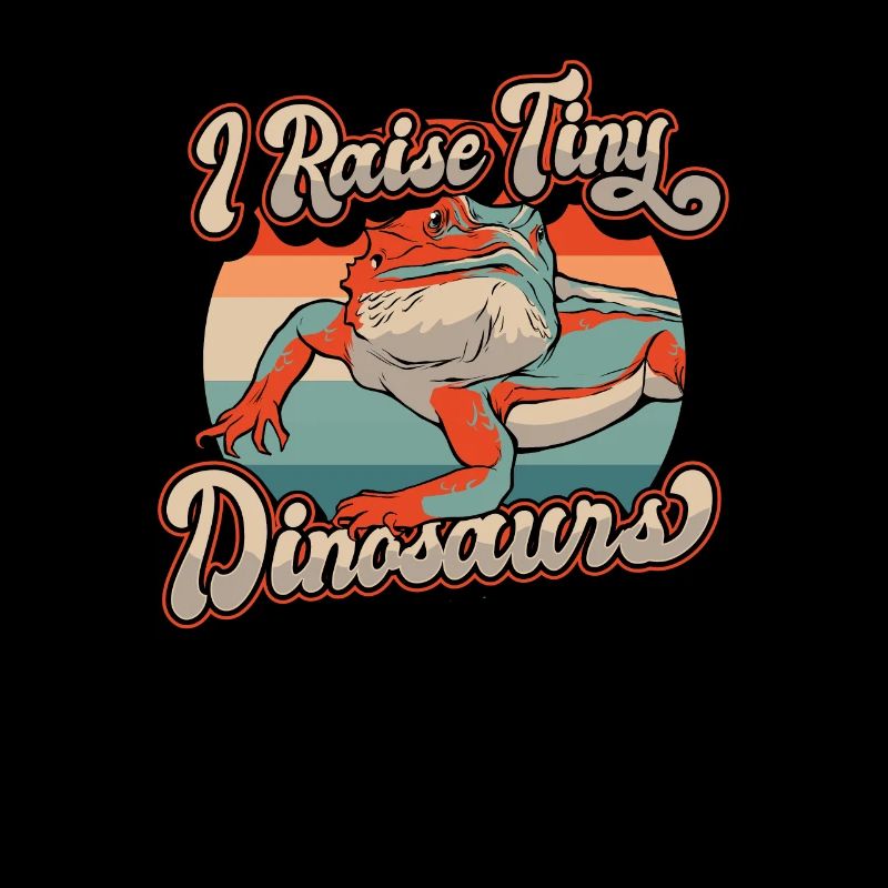 I Raise Tiny Dinosaurs Pogona Lizard Pet Bearded