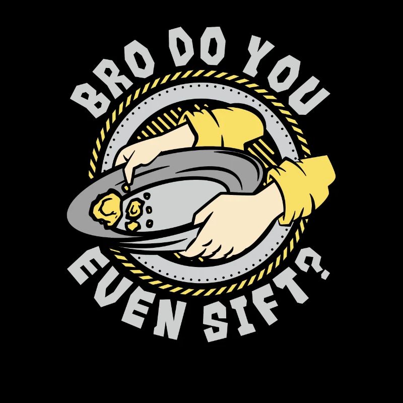 Bro est-ce que tu tamises, même l’or du mineur de prospection