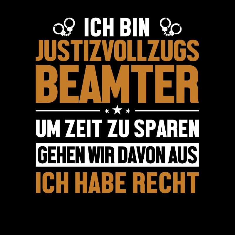 Justizvollzugsbeamter hat immer Recht Corrections