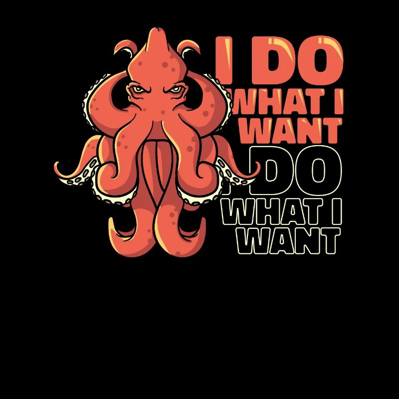 Je fais ce que je veux Octopodes Octopoda Cephalopoda