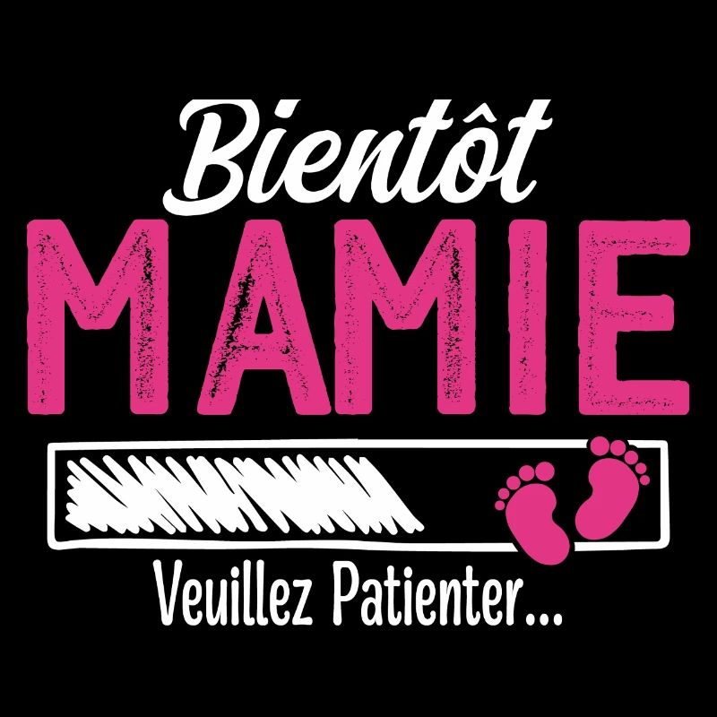 Bald Oma Zukünftige Großmutter