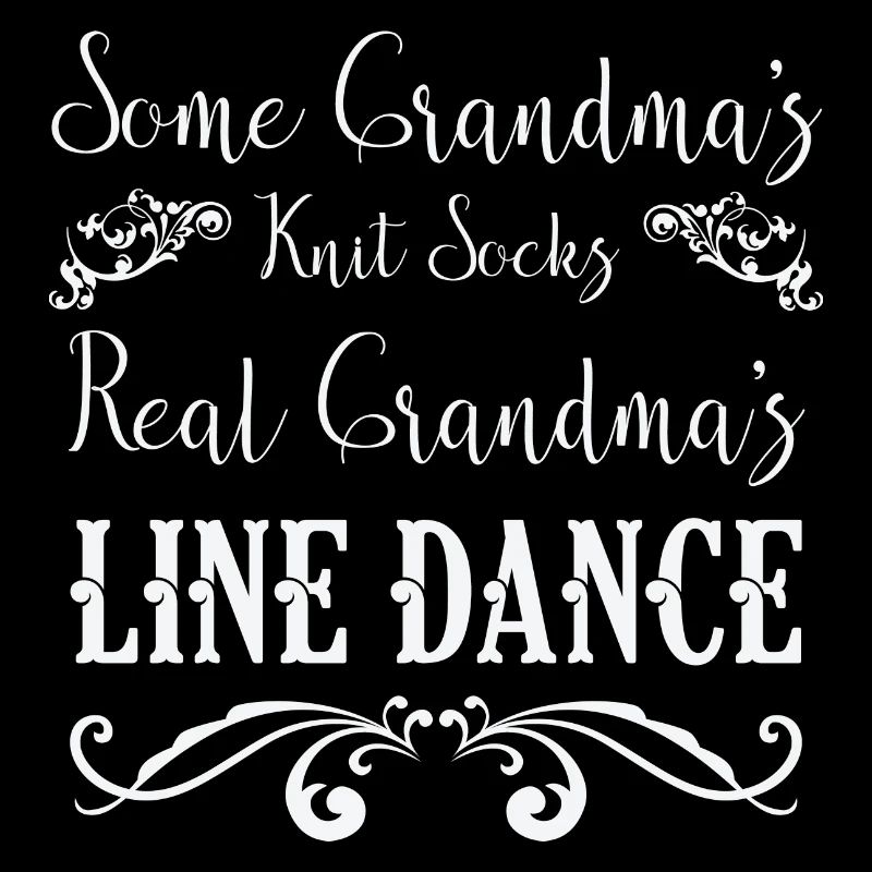 Einige Omas Stricksocken Echte Omas Line Dance