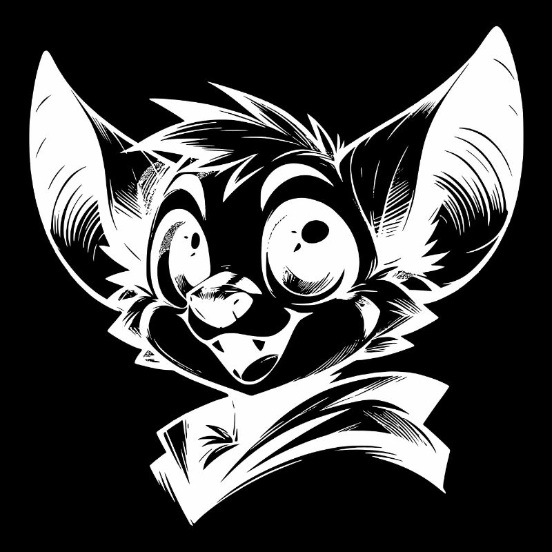 Funny Kids Bat Vampire Drawing